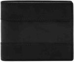 Men's Leather Bifold with Flip ID Wallet