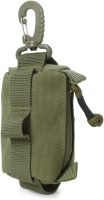 Tactical Compact Pouch, Utility Pouch Bag Mini Coin Purse Keychain Wallet for Men Women