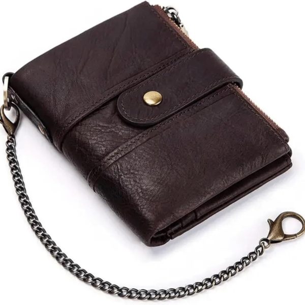 Leather Wallet Men Wallets Coin Purse Short Male Money Bag  Mini Walet Small