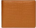 Men’s Wallet Genuine Leather RFID Bifold Wallet, Classic Minimalist Front Pocket Design, 9 Card Slots, 1 ID Window, Zip Coin Pocket & 2 Cash Compartments, Soft Tan Western Style