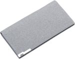 Canvas Wallet Men Black/blue/gray Slim Money Bag Male Business Card Holder Wallet Case 12 Bits + 2 Big Position + 1 Photo Bits (Size : Gray)