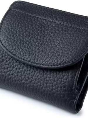 Slim Wallet Men's Short Wallet Multifunctional Leather Change Coin Purse Gifts for Men(Colour 1)