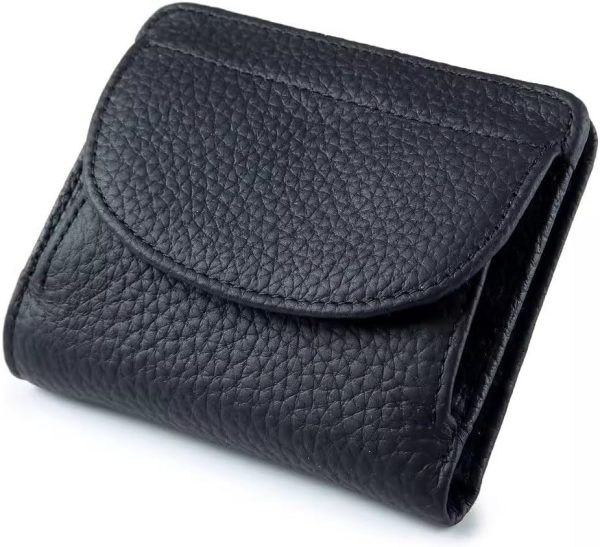 Slim Wallet Men's Short Wallet Multifunctional Leather Change Coin Purse Gifts for Men(Colour 1)