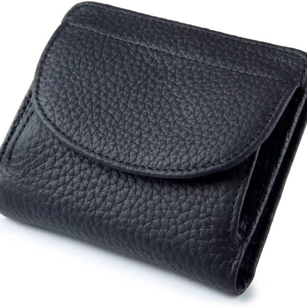 Slim Wallet Men's Short Wallet Multifunctional Leather Change Coin Purse Gifts for Men(Colour 1)