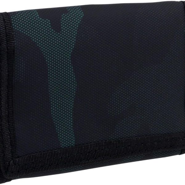 Mens or Boys Tri-Fold Camouflage Canvas Wallet, Green, One Size, Contemporary
