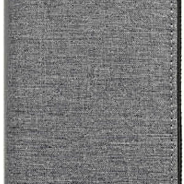 Mens Wallet Waterproof Canvas Zipper Arrounded Large Capacity Accordion Folded Cash Cards Phone Holder Long Wallet