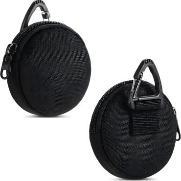 Coin Pouch, Small Coin Purse Keychain for Men, EDC Pouch Accessories Case, Normal 7.5 cm/3 in or Premium 11 cm/4.33 in Diameter