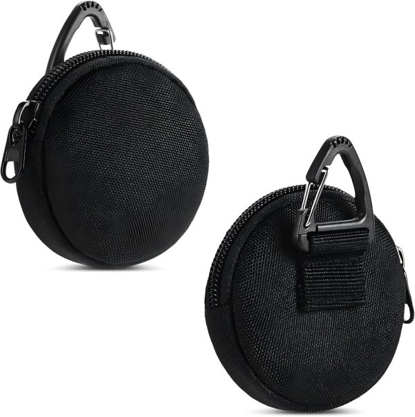 Coin Pouch, Small Coin Purse Keychain for Men, EDC Pouch Accessories Case, Normal 7.5 cm/3 in or Premium 11 cm/4.33 in Diameter