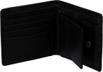 Premium Men's Genuine Leather Wallet – Slim Bifold Design with Multiple Card Slots & Cash Compartment – Stylish & Durable Business Wallet (JL2312SW-1-Black-Lychee plain grain) (Style C, Black)