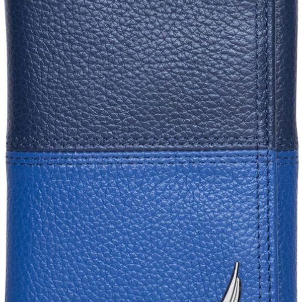 Men's Trifold Wallet | RFID Blocking Protection | ID Window | Card Slots | Genuine Leather | Durable