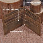 Genuine Leather Wallets for Men, Handmade Vintage Italian Distressed Slim Bifold Men's Wallet with RFID Blocking